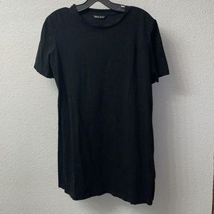 Black T-Shirt Dress Size: S